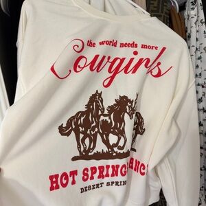 Cowgirls Graphic Sweatshirt